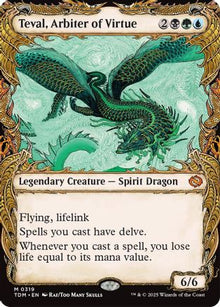 Teval, Arbiter of Virtue (Showcase) - Tarkir: Dragonstorm #319