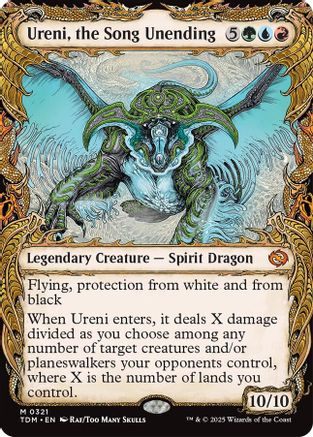Ureni, the Song Unending (Showcase) - Tarkir: Dragonstorm #321