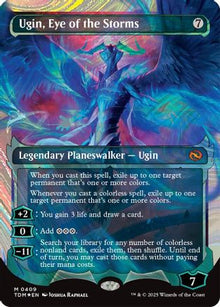Ugin, Eye of the Storms (Showcase) (Halo Foil) - Tarkir: Dragonstorm #409