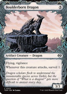 Boulderborn Dragon (Showcase) - Tarkir: Dragonstorm #323