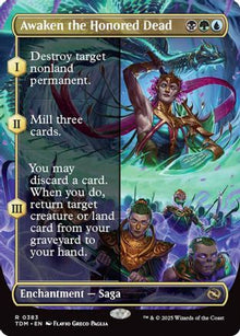 Awaken the Honored Dead (Borderless) - Tarkir: Dragonstorm #383