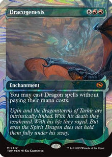 Dracogenesis (0412) (Showcase) (Halo Foil) - Tarkir: Dragonstorm #412