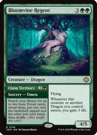 Bloomvine Regent - Tarkir: Dragonstorm #136