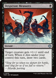 Desperate Measures - Tarkir: Dragonstorm #78