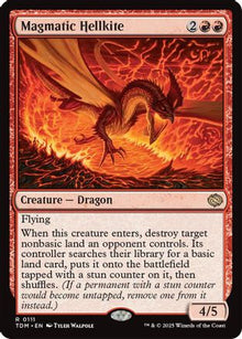 Magmatic Hellkite - Tarkir: Dragonstorm #111