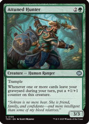 Attuned Hunter - Tarkir: Dragonstorm #135