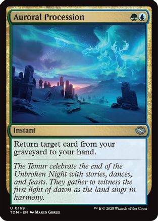Auroral Procession - Tarkir: Dragonstorm #169