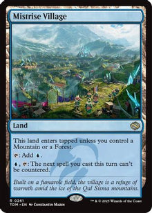 Mistrise Village - Tarkir: Dragonstorm #261