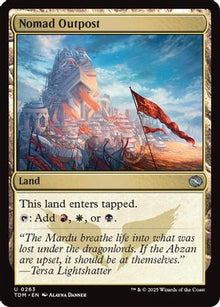 Nomad Outpost - Tarkir: Dragonstorm #263