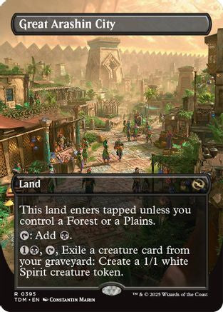 Great Arashin City (Borderless) - Tarkir: Dragonstorm #395