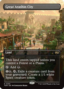 Great Arashin City (Borderless) - Tarkir: Dragonstorm #395