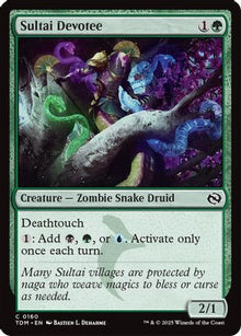 Sultai Devotee - Tarkir: Dragonstorm #160