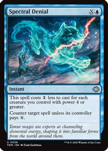 Spectral Denial - Tarkir: Dragonstorm #58