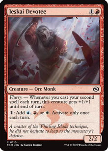 Jeskai Devotee - Tarkir: Dragonstorm #110