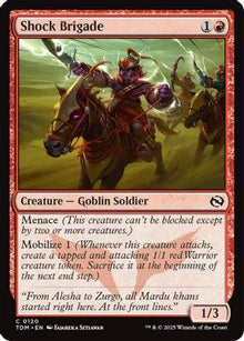 Shock Brigade - Tarkir: Dragonstorm #120