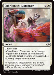 Coordinated Maneuver - Tarkir: Dragonstorm #6