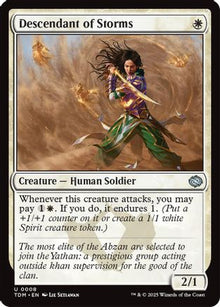 Descendant of Storms - Tarkir: Dragonstorm #8
