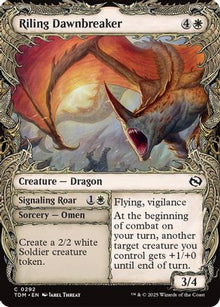 Riling Dawnbreaker (Showcase) - Tarkir: Dragonstorm #292