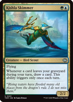 Kishla Skimmer - Tarkir: Dragonstorm #201