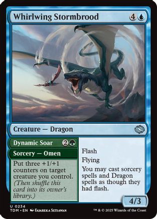Whirlwing Stormbrood - Tarkir: Dragonstorm #234