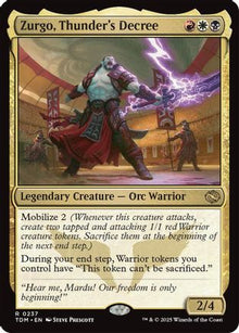 Zurgo, Thunder's Decree - Tarkir: Dragonstorm #237