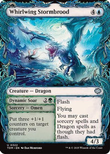 Whirlwing Stormbrood (Showcase) - Tarkir: Dragonstorm #322