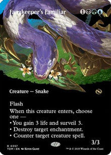 Fangkeeper's Familiar (Borderless) - Tarkir: Dragonstorm #357