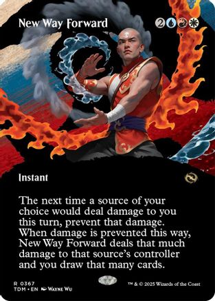 New Way Forward (Borderless) - Tarkir: Dragonstorm #367