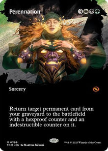 Perennation (Borderless) - Tarkir: Dragonstorm #368