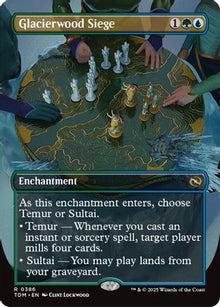 Glacierwood Siege (Borderless) - Tarkir: Dragonstorm #386
