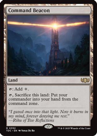 Command Beacon - Commander: Tarkir: Dragonstorm #352