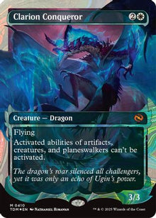 Clarion Conqueror (Showcase) (Halo Foil) - Tarkir: Dragonstorm #410