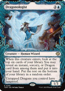 Dragonologist (Showcase) - Tarkir: Dragonstorm #295