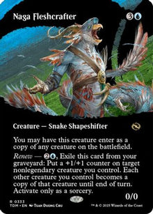 Naga Fleshcrafter (Borderless) - Tarkir: Dragonstorm #333