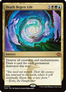 Death Begets Life - Tarkir: Dragonstorm #176