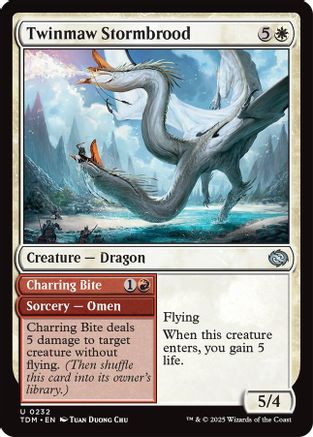Twinmaw Stormbrood - Tarkir: Dragonstorm #232