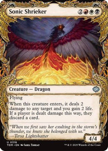 Sonic Shrieker (Showcase) - Tarkir: Dragonstorm #318