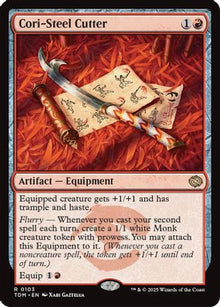 Cori-Steel Cutter - Tarkir: Dragonstorm #103