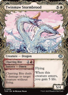 Twinmaw Stormbrood (Showcase) - Tarkir: Dragonstorm #320