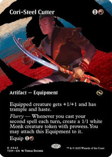 Cori-Steel Cutter (Borderless) - Tarkir: Dragonstorm #343