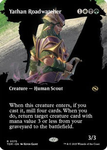 Yathan Roadwatcher (Borderless) - Tarkir: Dragonstorm #375