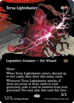Tersa Lightshatter (Borderless) - Tarkir: Dragonstorm #345