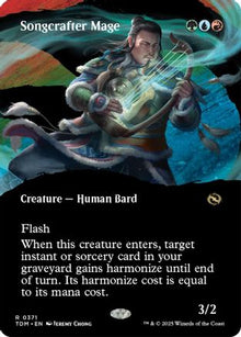 Songcrafter Mage (Borderless) - Tarkir: Dragonstorm #371