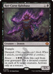 Rot-Curse Rakshasa - Tarkir: Dragonstorm #87