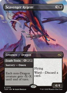Scavenger Regent (Borderless) - Tarkir: Dragonstorm #379
