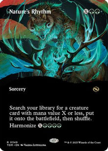 Nature's Rhythm (Borderless) - Tarkir: Dragonstorm #349
