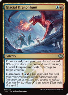 Glacial Dragonhunt - Tarkir: Dragonstorm #188