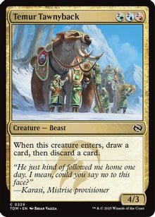 Temur Tawnyback - Tarkir: Dragonstorm #229