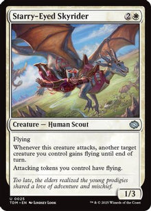 Starry-Eyed Skyrider - Tarkir: Dragonstorm #25