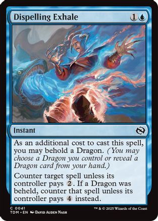 Dispelling Exhale - Tarkir: Dragonstorm #41
